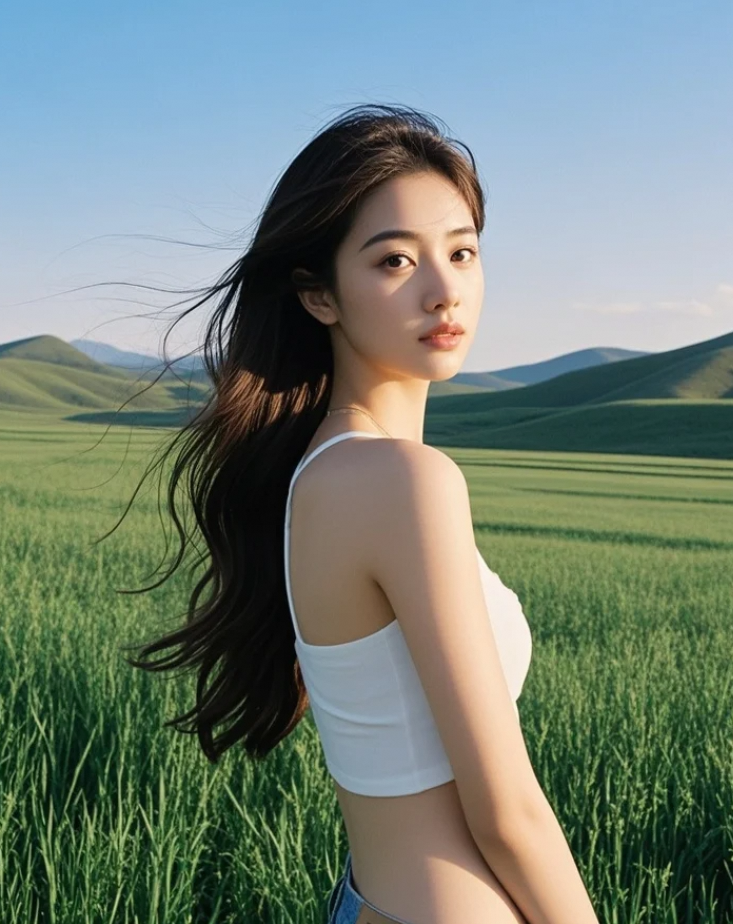 她的发丝是蒲公英的根系