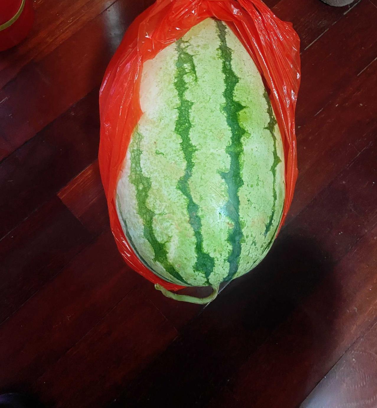 花了25 元买了一个西瓜，应该不算贵吧？
夏天虽然天气炎热
但却是瓜果飘香的季节
