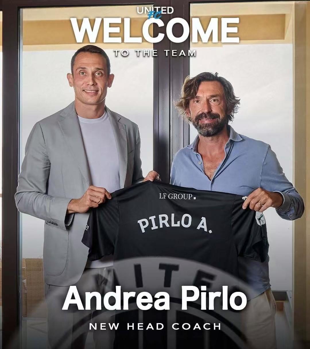 安德烈亚·皮尔洛（Andrea Pirlo）正式签约阿联酋联合足球俱乐部，出任球