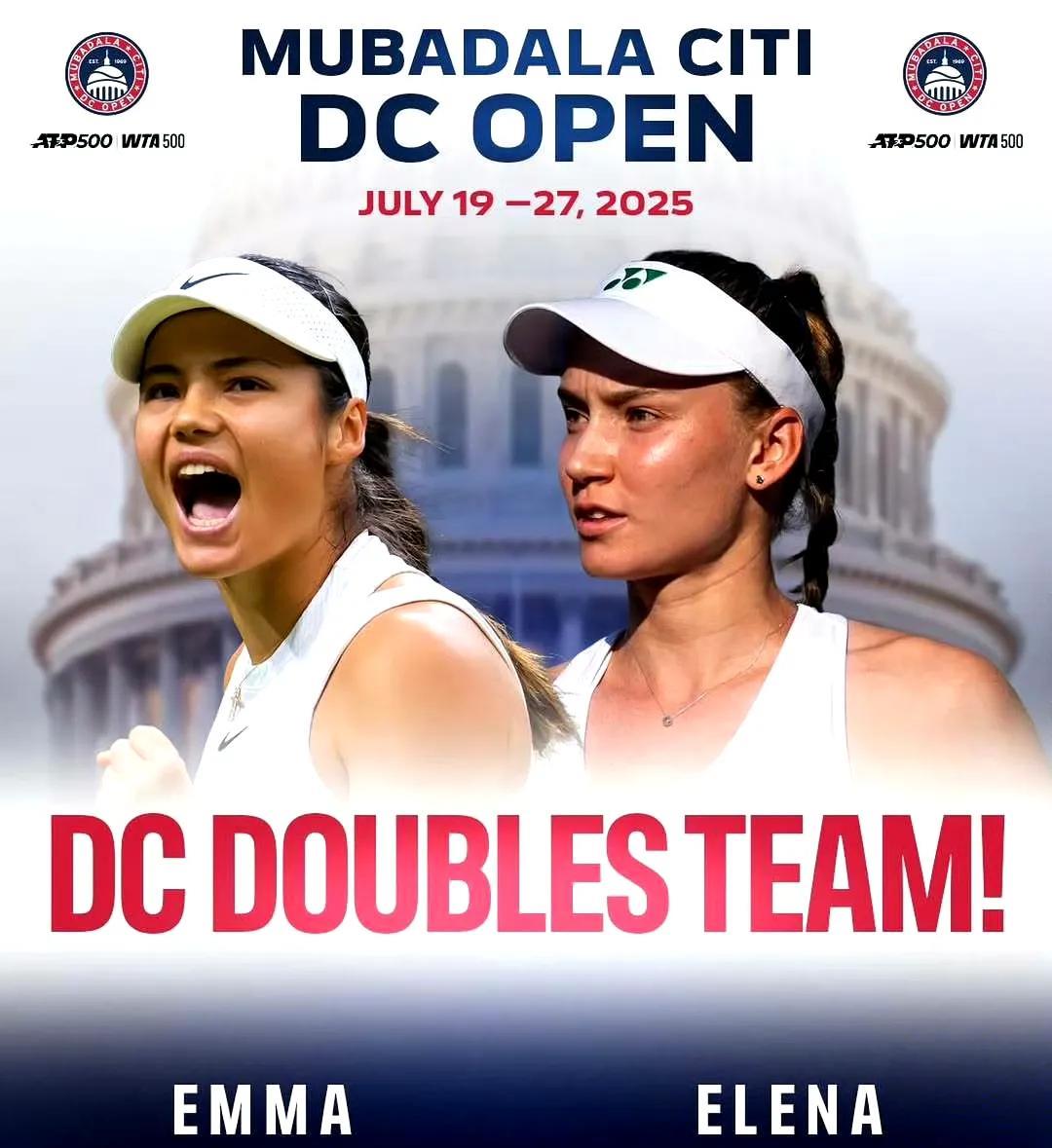 45岁还打WTA？
大威首轮就打同胞，输了就真退役！
华盛顿500赛，她把签表炸