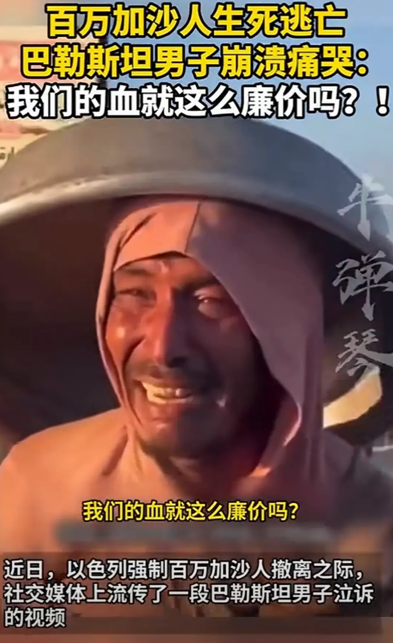 加沙之泪，无力的呼喊！
谁都清楚加沙平民遭受的苦难，在经历了两年多的血火洗礼以后