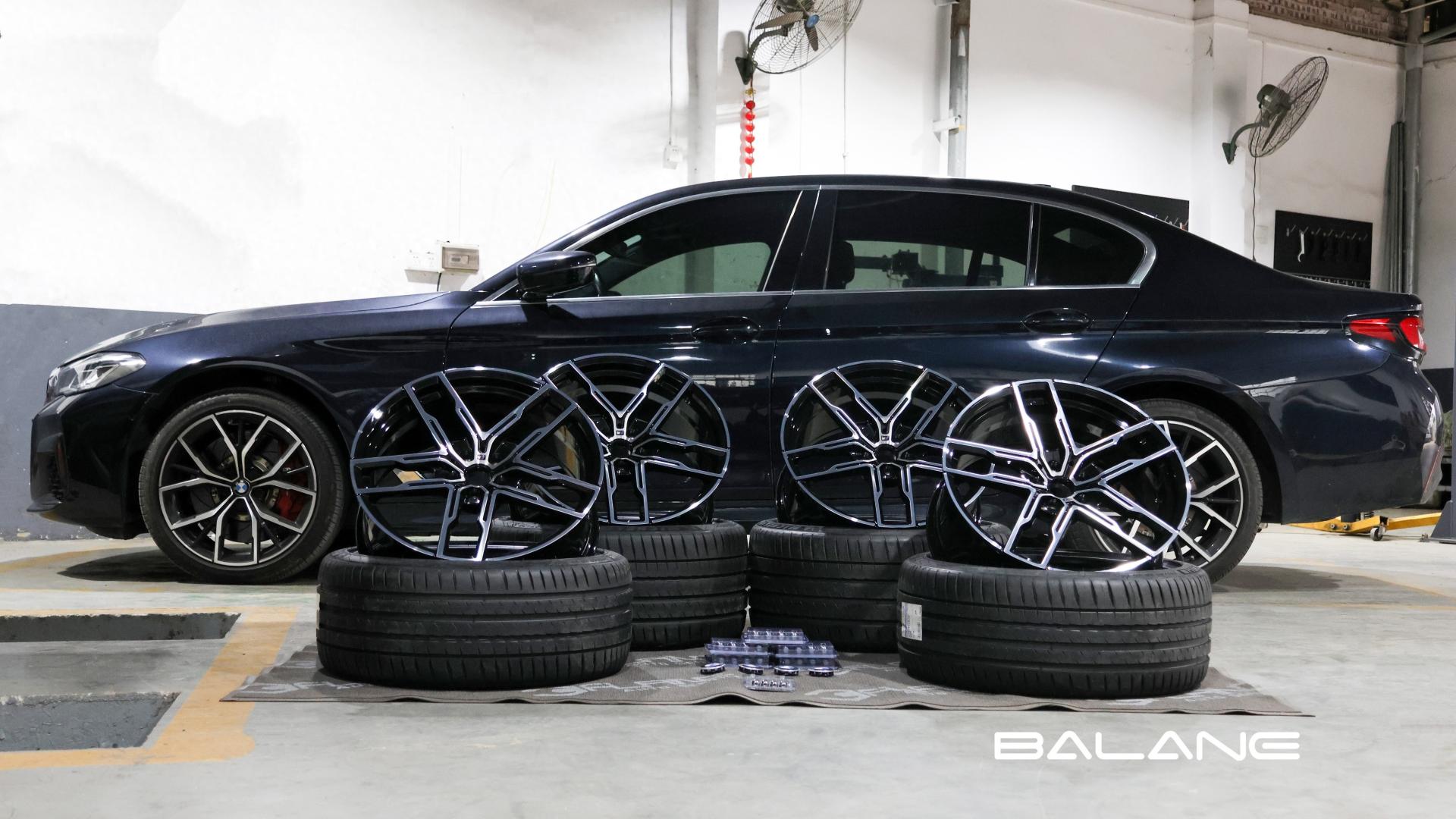 【BLC轮毂】宝马5系升级BLC高强度锻造轮毂