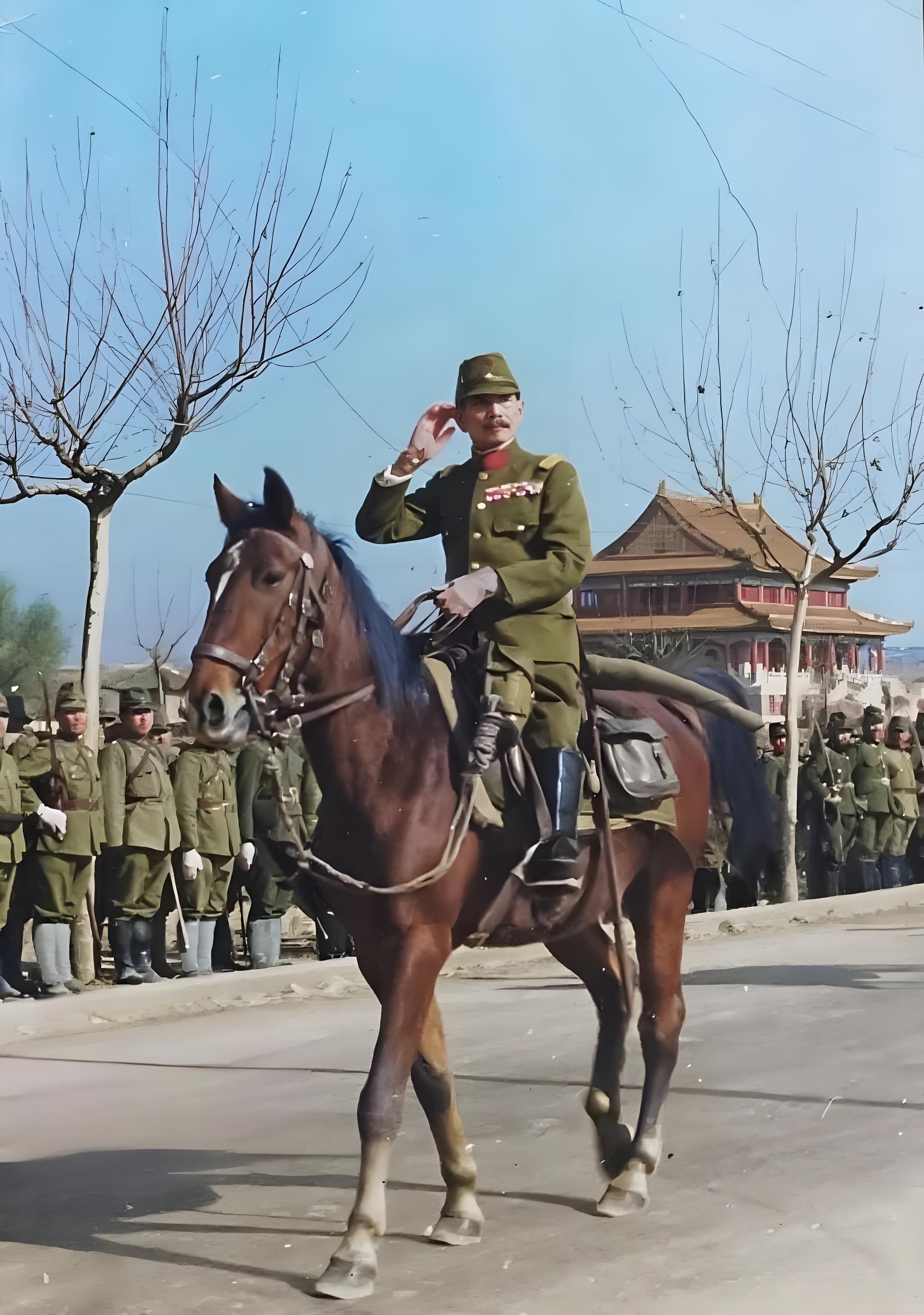 1937年12月13号，咱南京城沦陷了， 17号这天，那个罪大恶极的松井石根，日