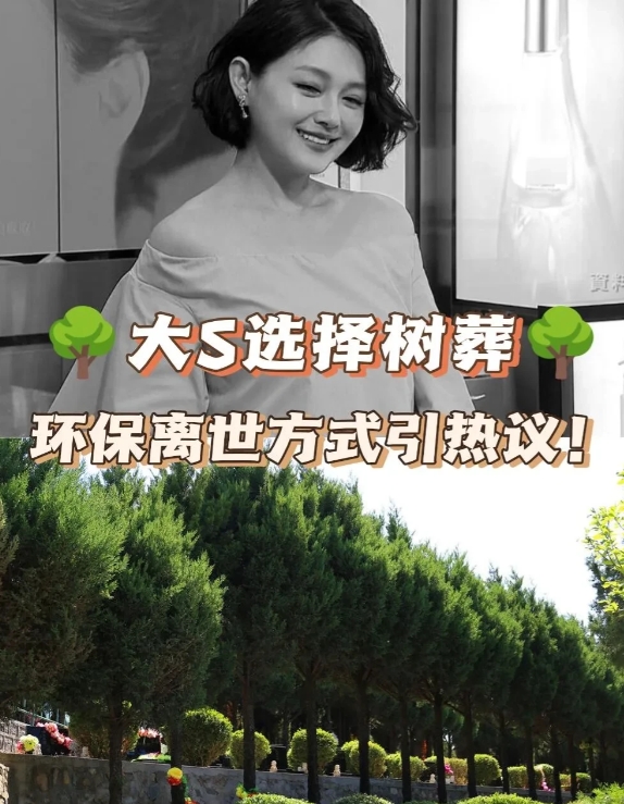 真是双标啊！琼瑶花葬说她爱浪漫，大S树葬却说她家人抠搜！


其实看过大小S她们