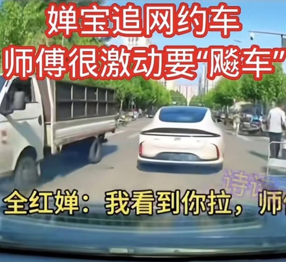 全红婵追网约车：师傅你别动！司机太激动：你是国宝 全妹高情商回应
