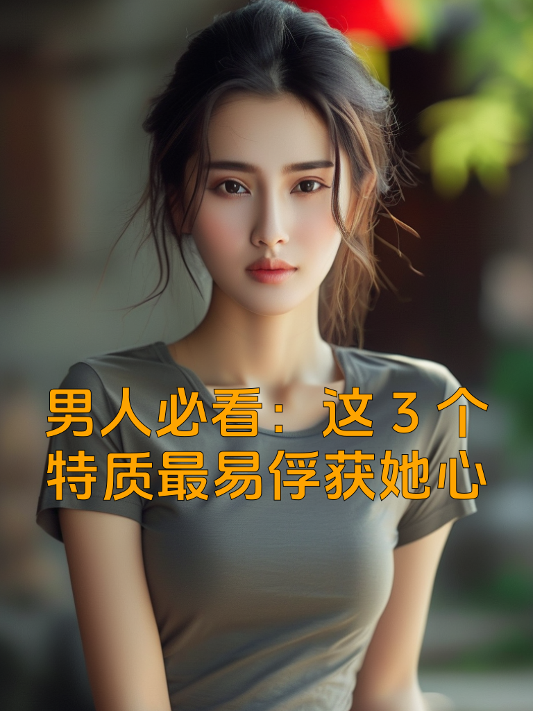 男人必看：这3个特质最易俘获她心