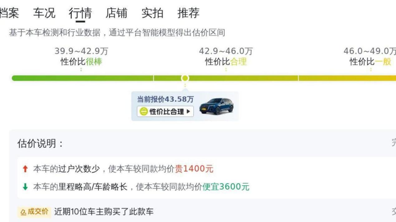 40多万，圆你六缸奥迪Q7梦，2023款Q7一手车况如何？