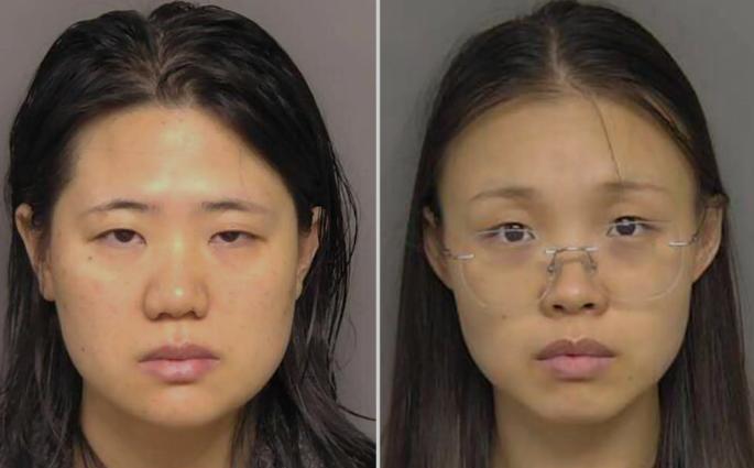 两名中国女留学生被控重罪，美方公布照片。
美媒披露消息称，两名被控所谓的“走私或