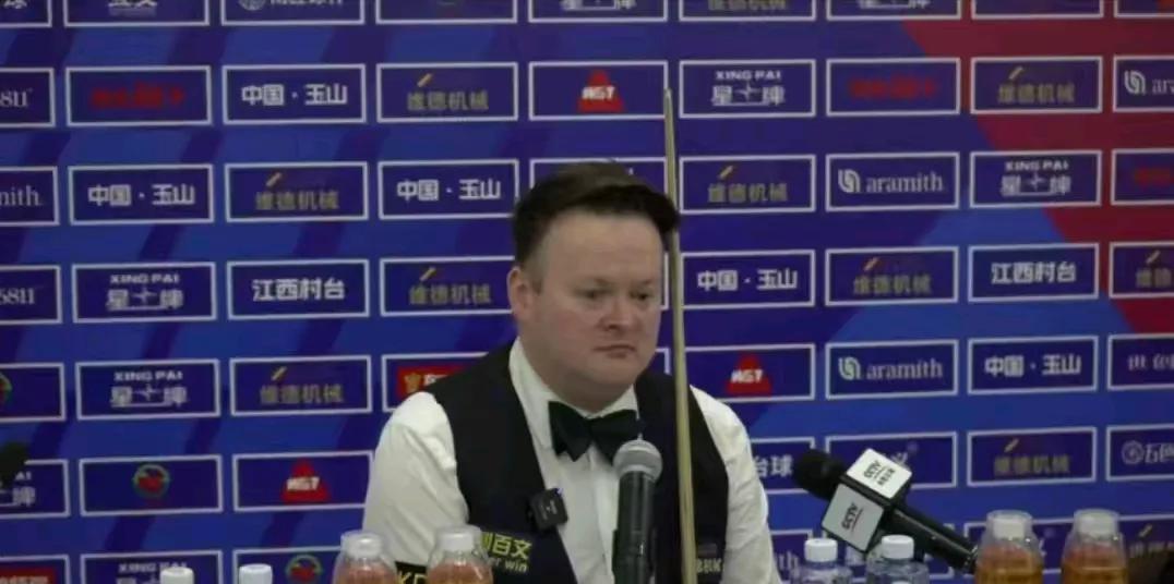 斯诺克玉山世界公开赛最新战报
另一场霍师傅霍金斯3比1领先阿里卡特，两人都曾是顶