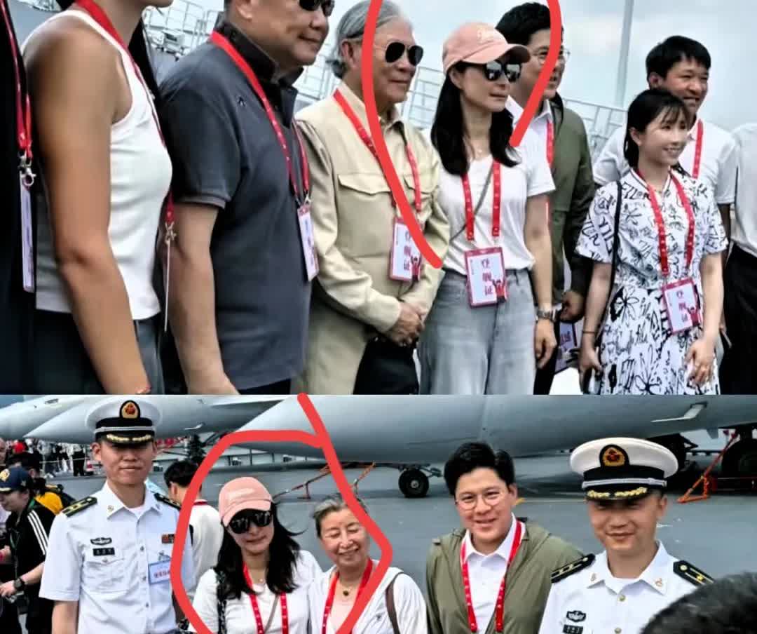 郭晶晶登上山东舰时，

香港的名媛们傻了眼！
那些名媛还在靠奢侈品和下午茶