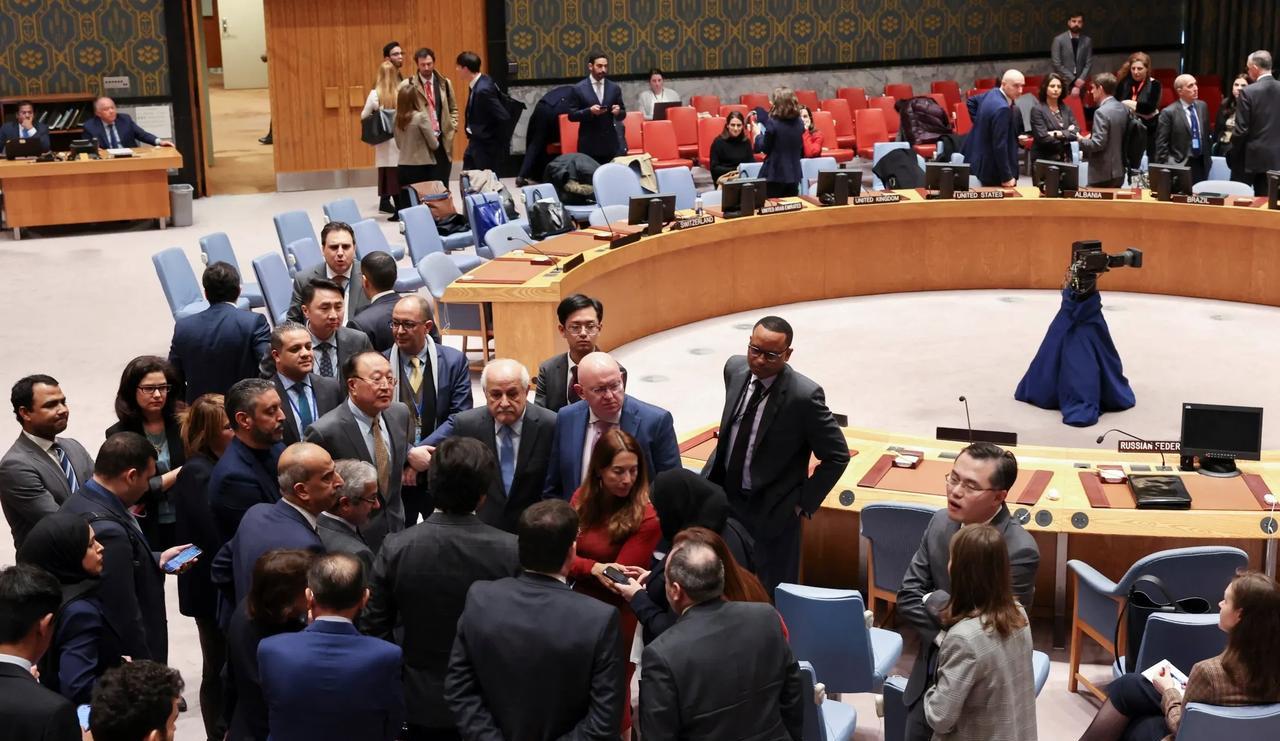 联合国加沙停火案，美以反对
今天凌晨，在联合国总部进行了一项关于加沙停火案的投票
