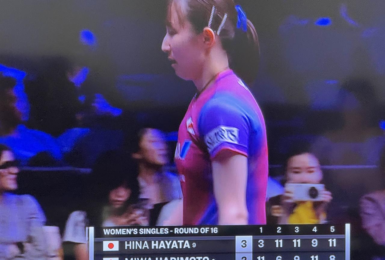 WTT美国大满贯，张本美和被淘汰！
刚刚结束的WTT美国大满贯女单八分之一决赛中