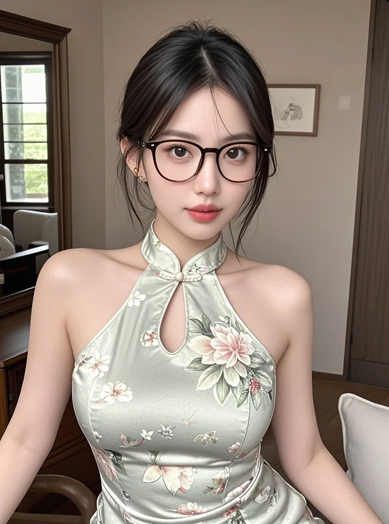 甜度超标！照片中的美女就是快乐小太阳