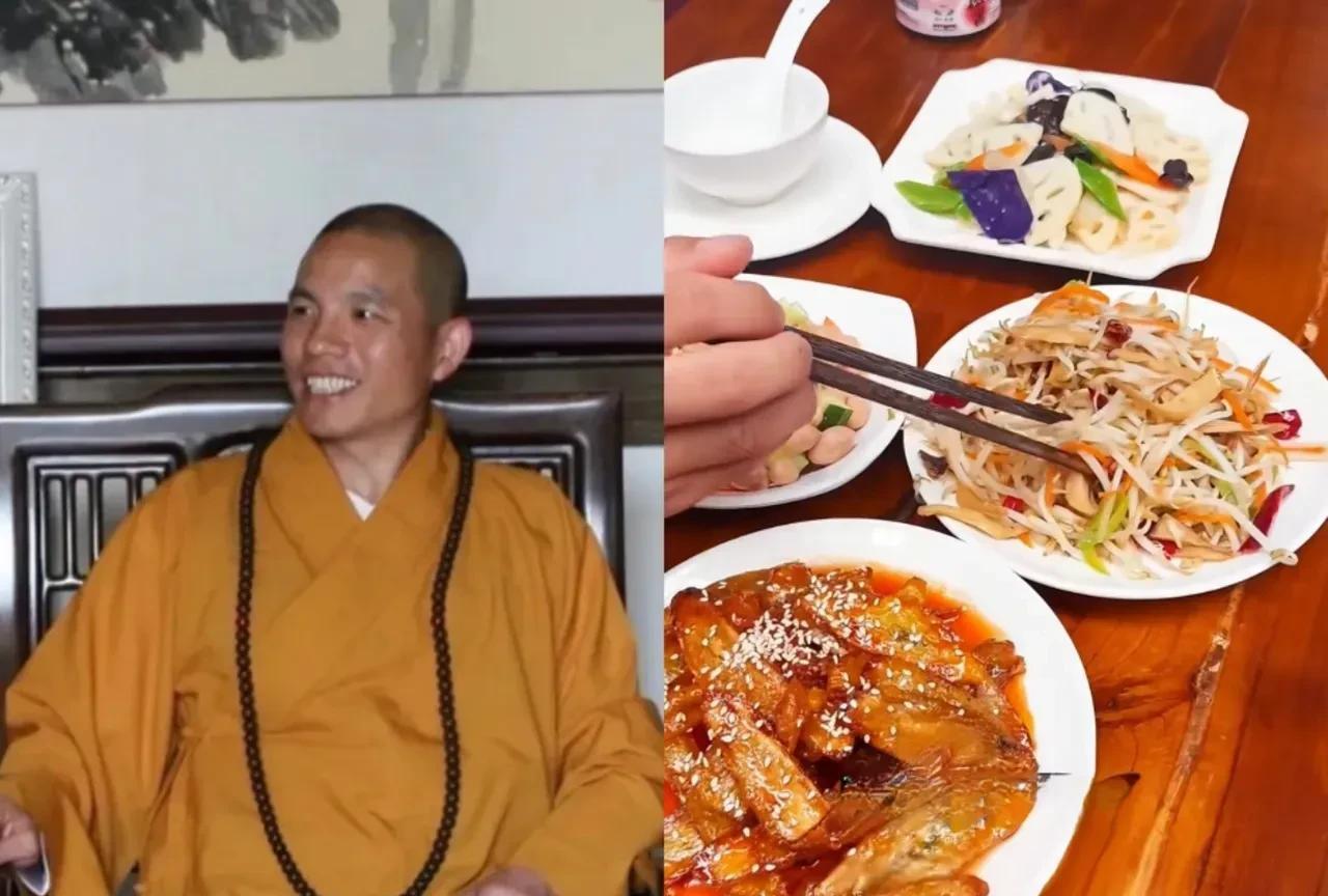 这打脸也太快了！
释印乐大师刚把少林寺的天价素斋套餐取消，就有网友开始念叨了，这