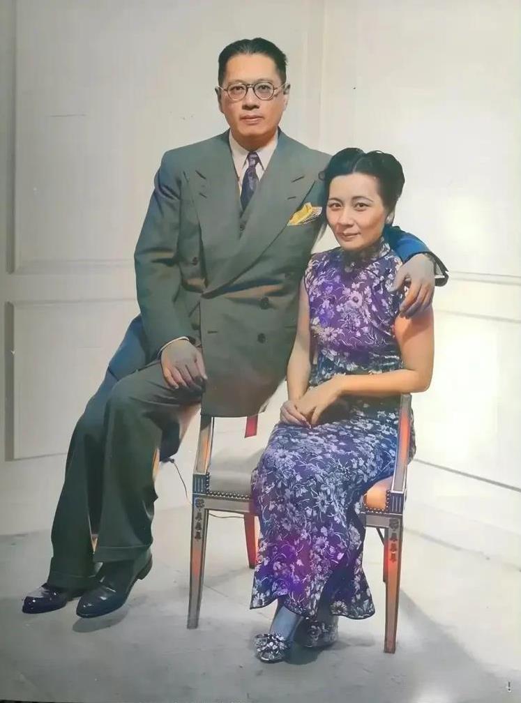 宋氏兄妹的合影，时间是1942年。