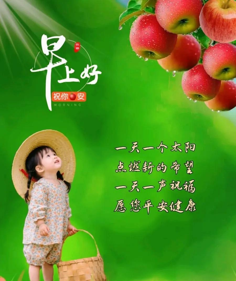 [玫瑰]早上好[玫瑰]
一天一个太阳
点燃新的希望
一天一声祝福
愿您平安健康