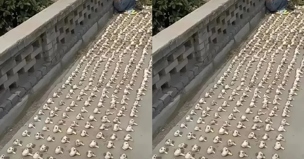 江西有位女子让女儿把家里大蒜拿到楼顶晒，本想着让孩子帮着做做家务。等女儿晒完回来