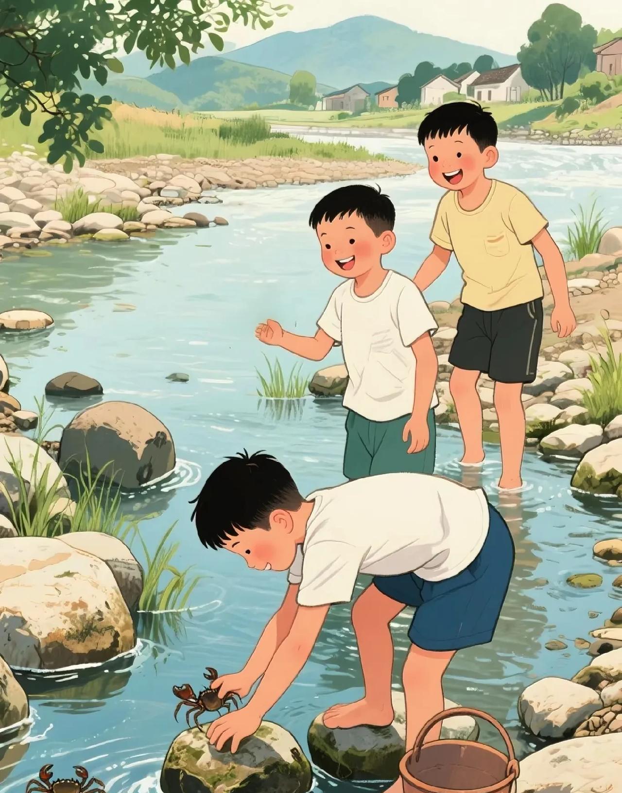 你家住在哪条河边？那条河，藏着我们最美的童年记忆！
在每个人的心中，都有一条故乡