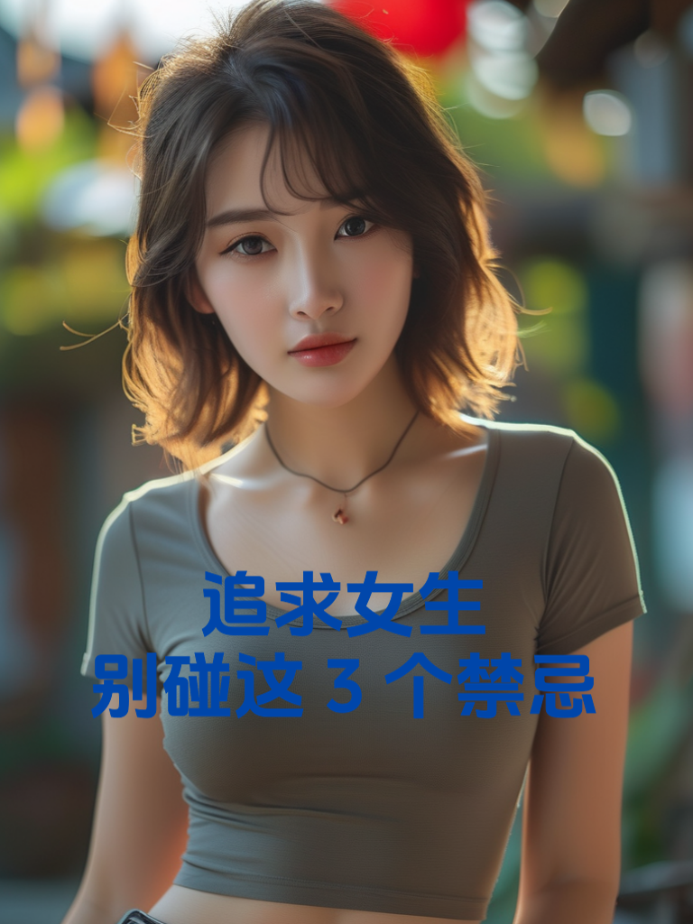 追求女生，别碰这3个禁忌