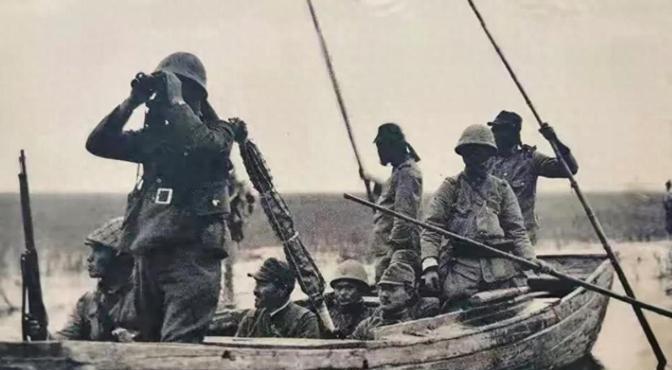 1944年，游击队因叛徒告密，躲进芦苇荡里啃了一个月芦苇，出来后却看到一名吃得白