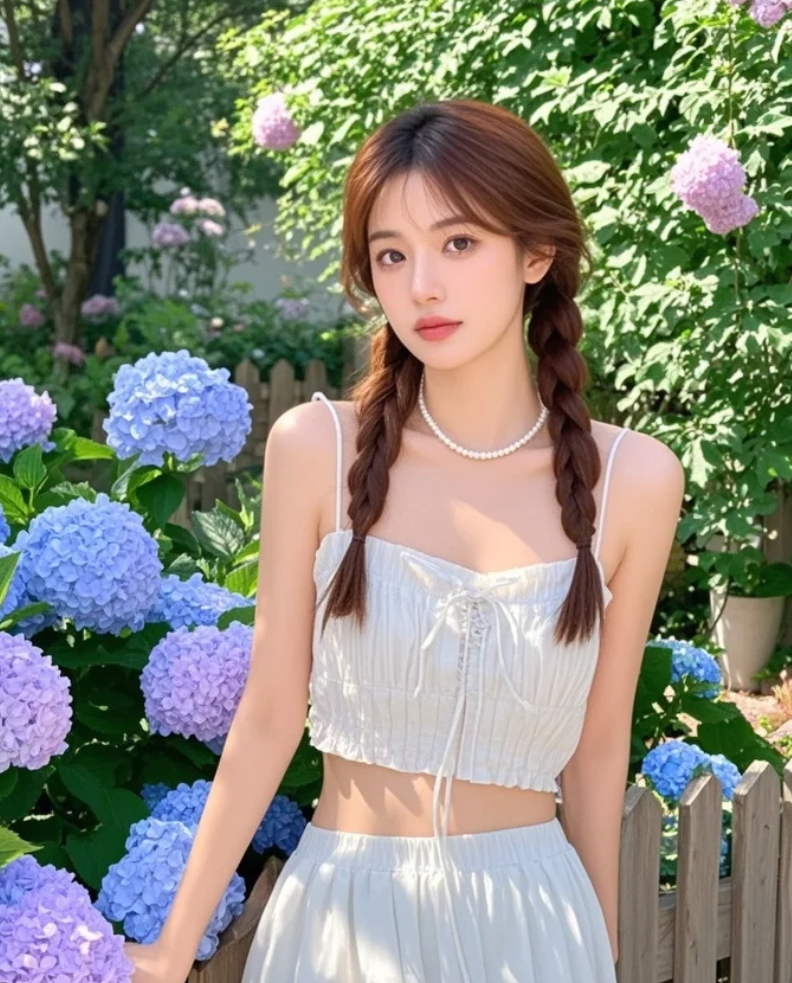 闪闪发光的她，眼里有光，心里有梦