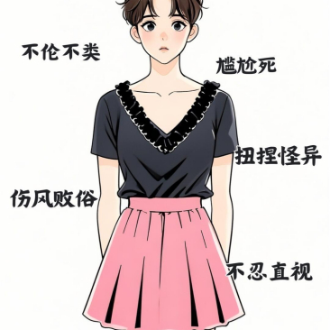 女生穿男装VS男生穿女装，内容太过于真实