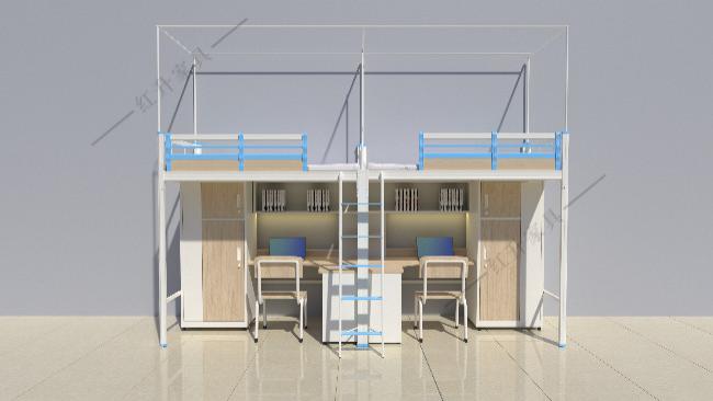 茂名学生公寓床组合展现学生时代的青春气息