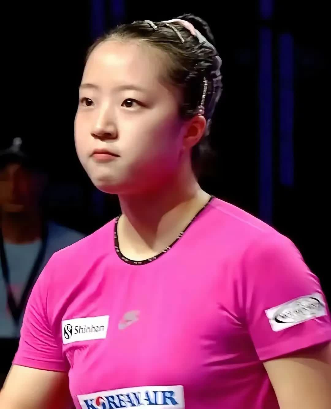 申裕斌涨球了！

这场比赛真精彩！韩国选手申裕斌在世乒赛女单八分之一决赛对上