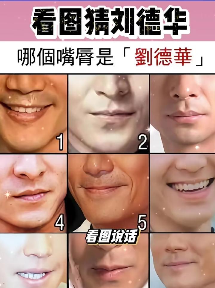 猜一下哪个是刘德华？