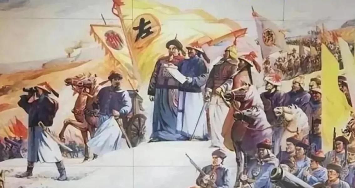在西北暴揍张格尔的杨芳，在东南被英国人暴揍。
在东南一败涂地的奕山，在西北却能跃