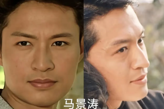 男人丑不丑，鼻子说了算？看马景涛就知道！琼瑶认证的帅鼻，儿子直接“保送”小帅哥！