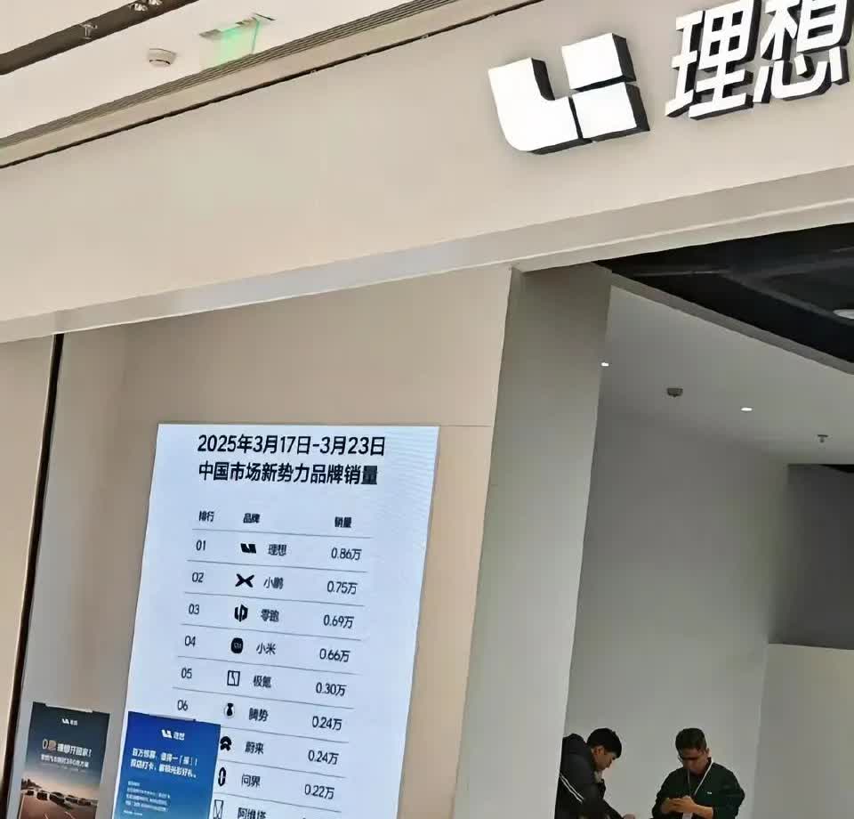 理想汽车这个宣传真是绝了
完全不顾中国汽车工业协会的倡议
如果理想周销量排名