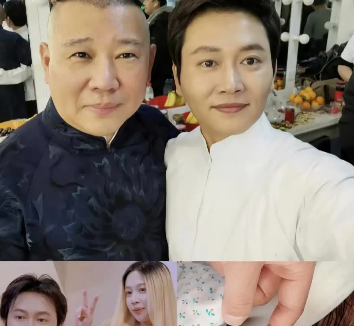 说出来没人信，但这份感动真扎心。
孟鹤堂今天晒出仨人手合影，孩子小手攥着他和老
