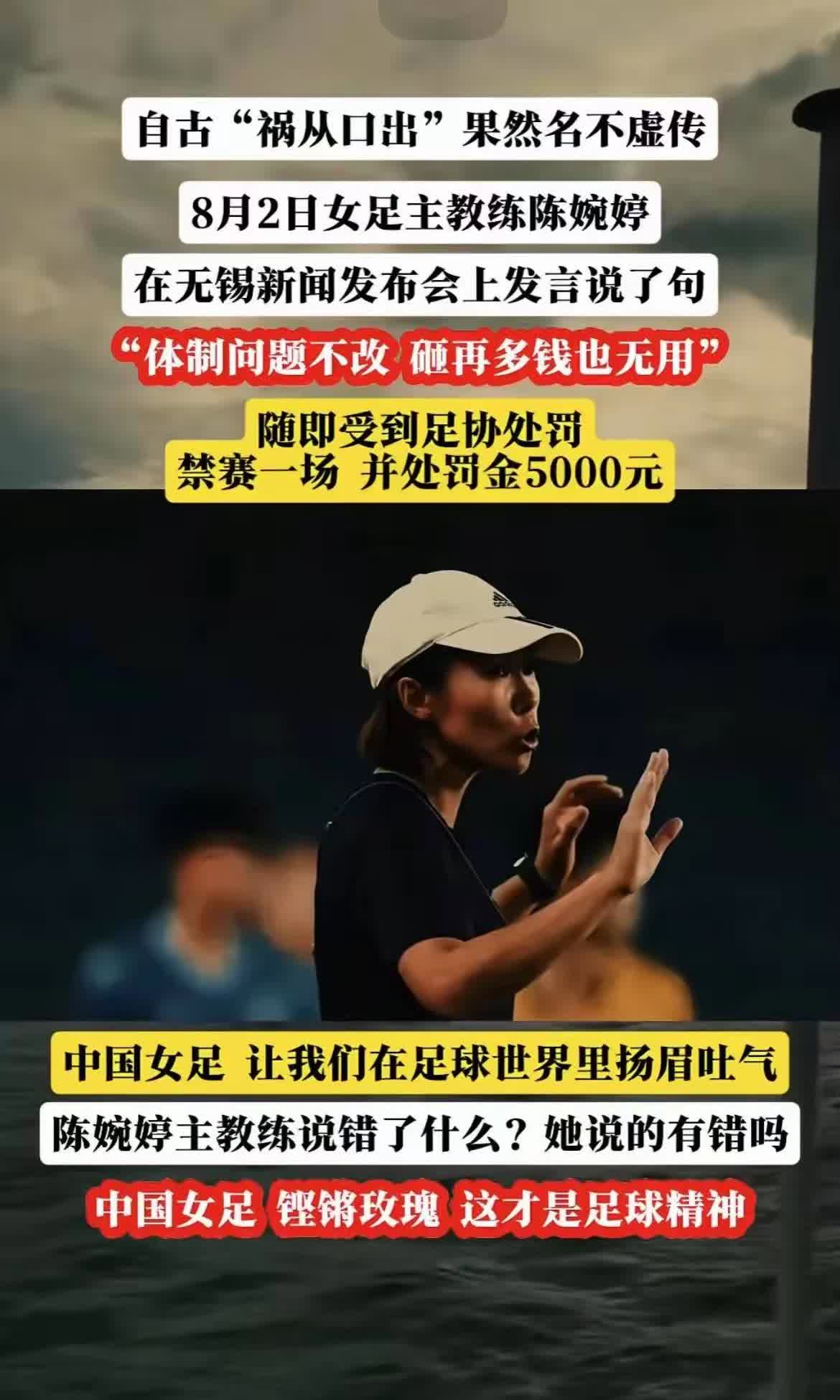 香港人陈婉婷对内地的情况不太熟悉，有些话不是你想说就能说的