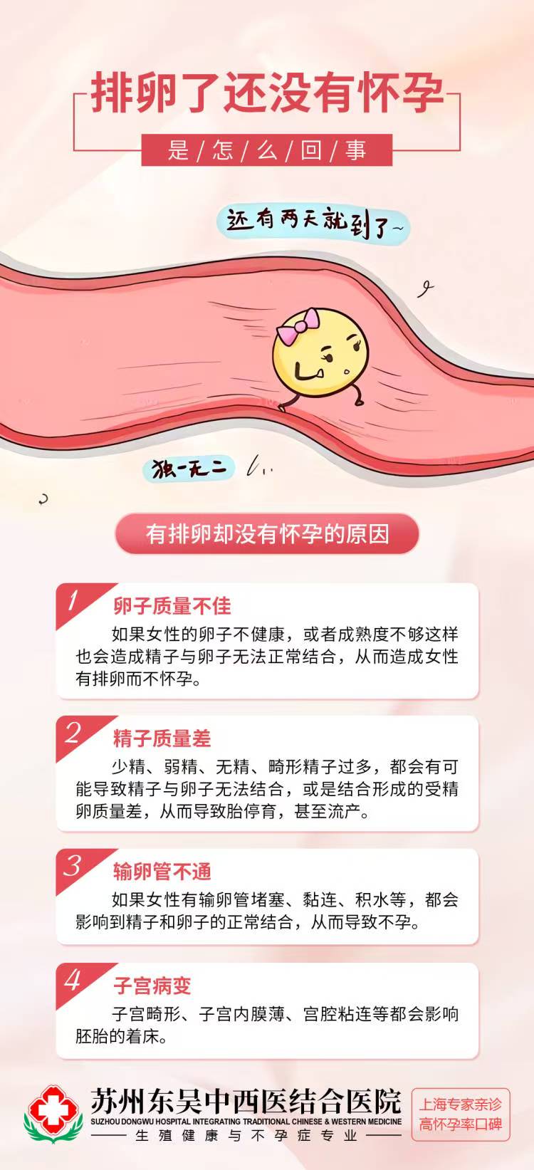 “明明已经计算好排卵期🗓️，也在排卵期同房了，可为什么还是没有怀孕？”