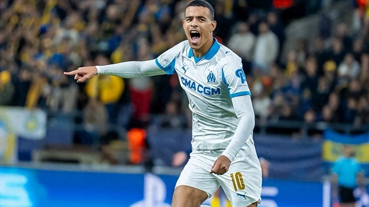 格林伍德去年夏天从英超的曼联曼联转投法甲的马赛后，场上表现是越战越勇