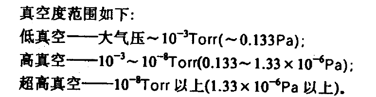真空机械密封的应用