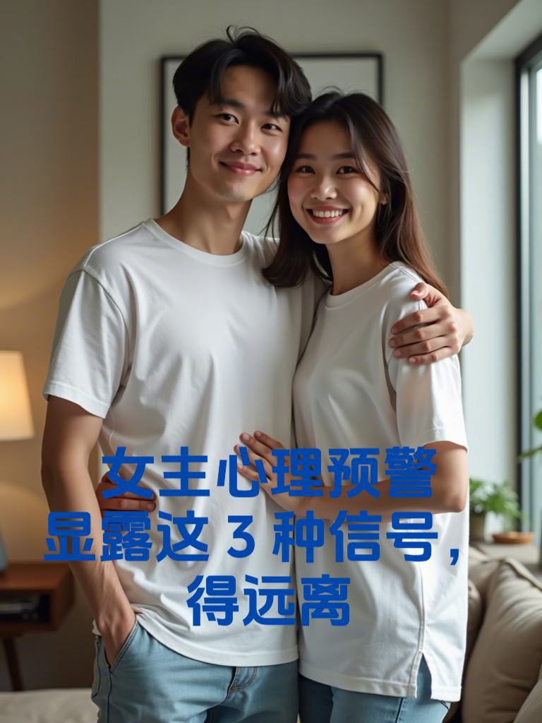 女主心理预警：显露这3种信号，得远离
