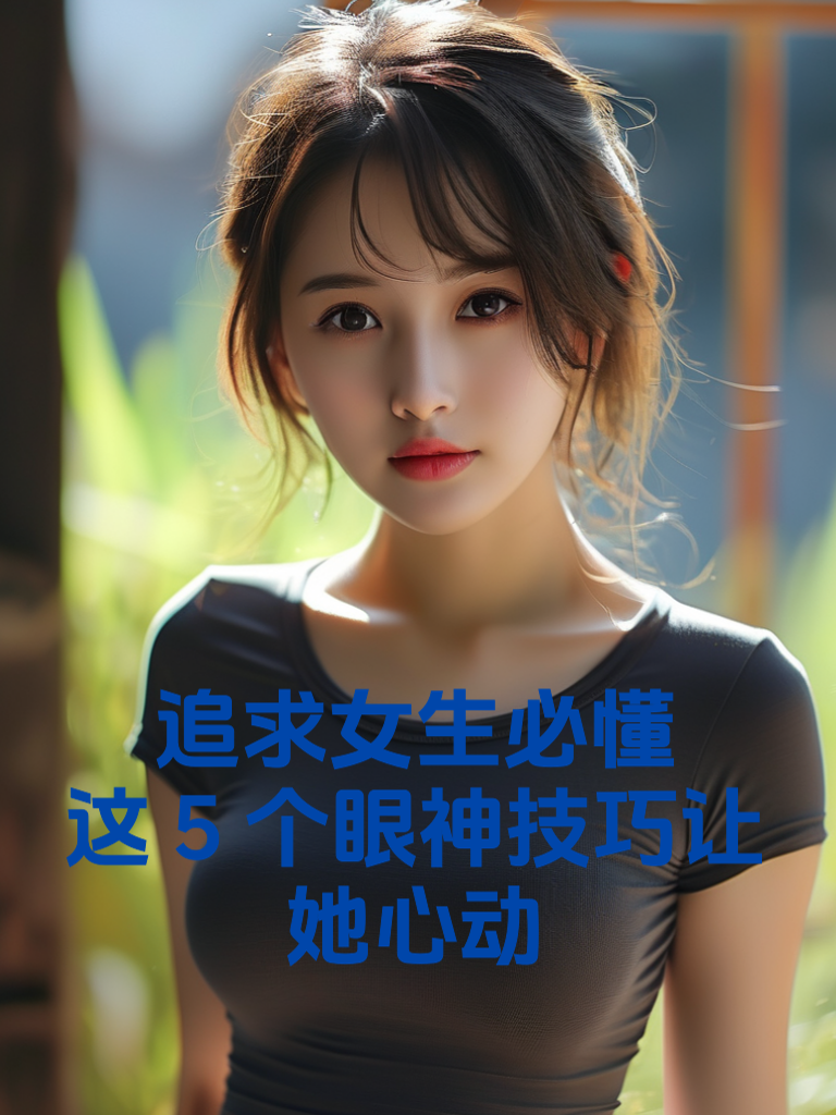 追求女生必懂：这5个眼神技巧让她心动