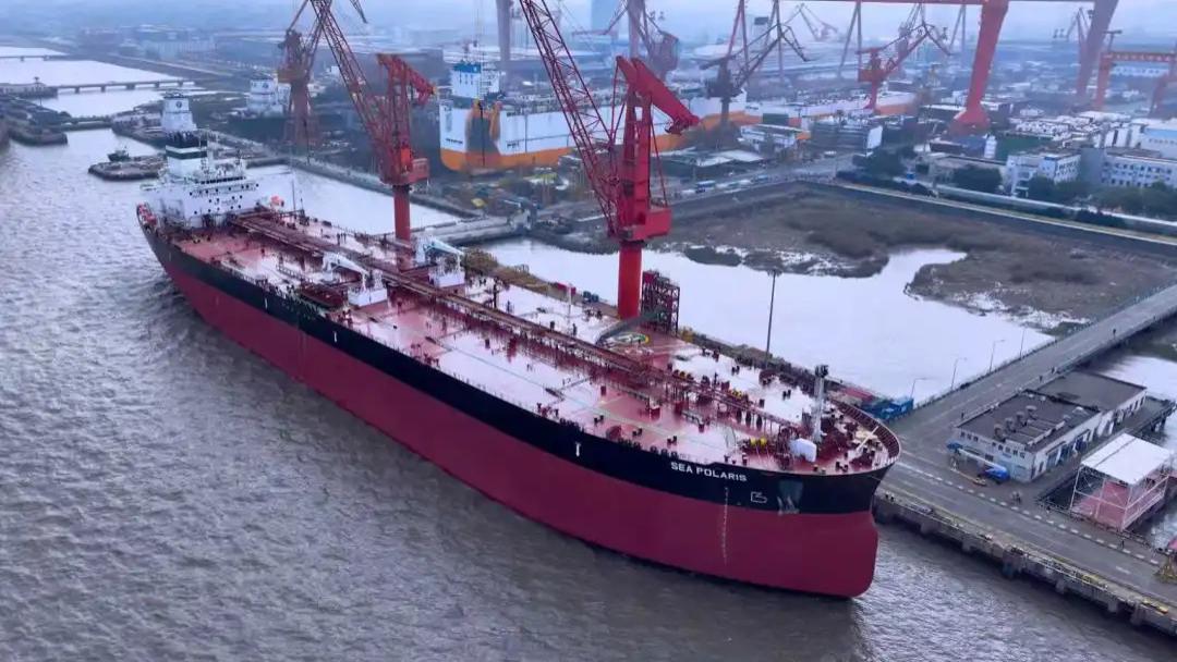 第29艘交付！中船集团外高桥造船超额完成年度交船目标