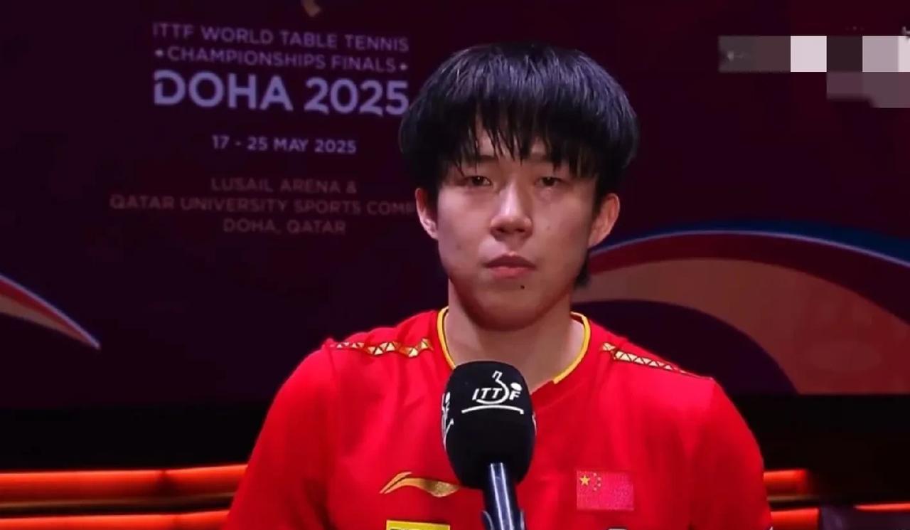 王楚钦率先晋级男单决赛！赛后接受采访时，盛赞莫雷加德并且祝福队友
“我觉得和莫雷