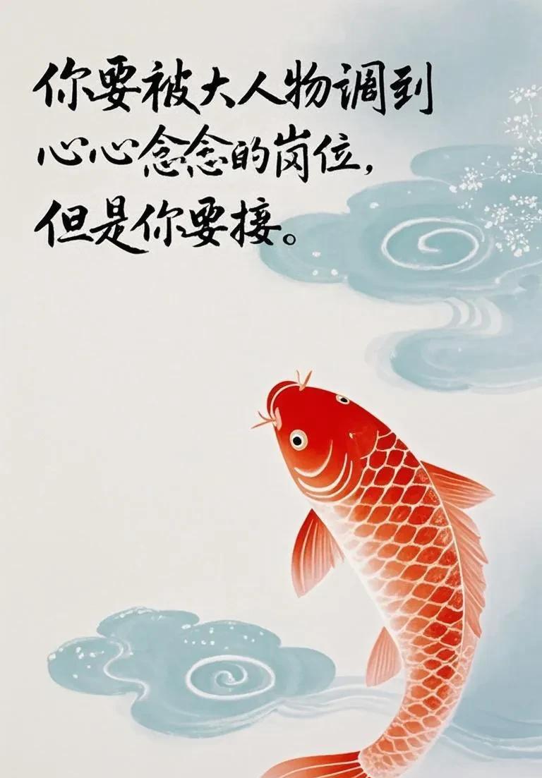锦鲤翻身！
你要调到好岗位了！
请接收好运！#锦鲤# #锦鲤上岸#