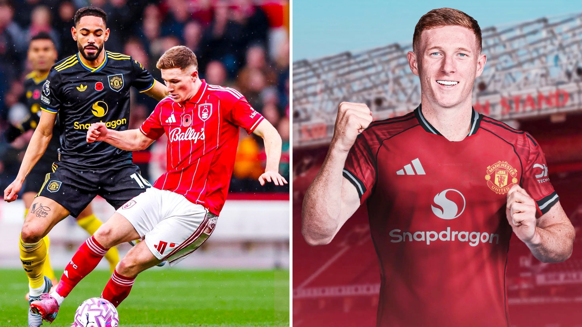 记者消息，曼联热衷于森林中场埃利奥特·安德森，已对他产生了明确的兴趣。
诺丁汉森