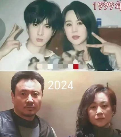 同样的两个人，时隔25年。不得不说时间真的很公平！！ ​​​