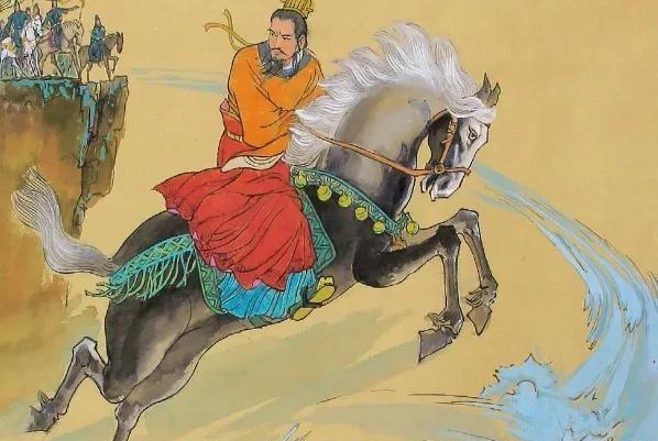 “的卢跃檀溪”的诡异
《三国演义》为了显示刘备是真命天子，特意安排了“的卢跃溪”