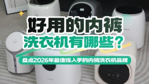 好用的内裤洗衣机有哪些？盘点2026年最值得入手的内裤洗衣机品牌