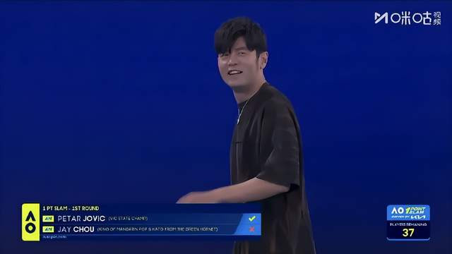 周杰伦澳网遭遇“秒杀”！球都没摸到，网友反应亮了