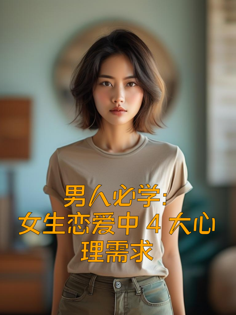 男人必学：女生恋爱中4大心理需求