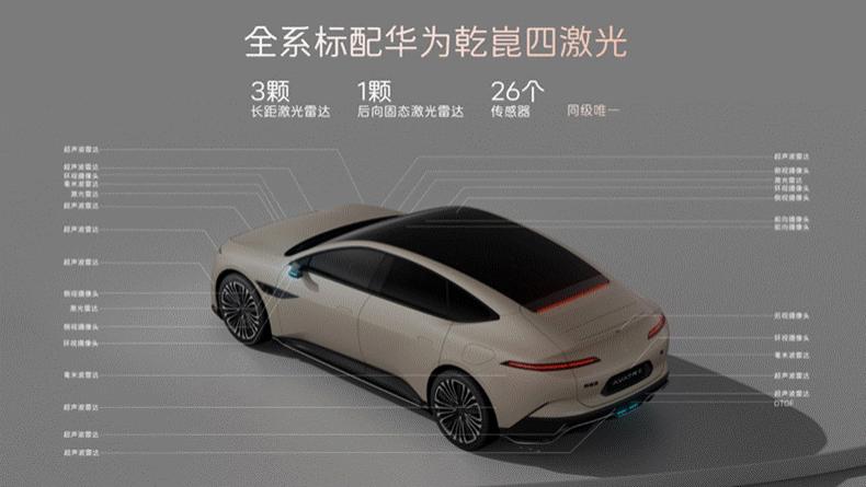 四个激光雷达全系标配 阿维塔12的智能化有多强
