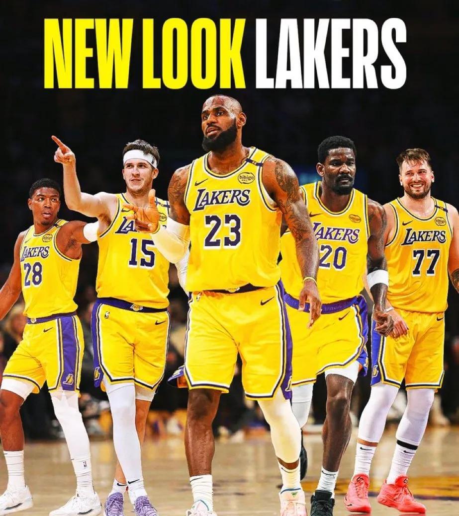 卢卡-东契奇
奥斯汀-里弗斯
勒布朗-詹姆斯
八村塁
德安德烈-艾顿
湖人首发阵